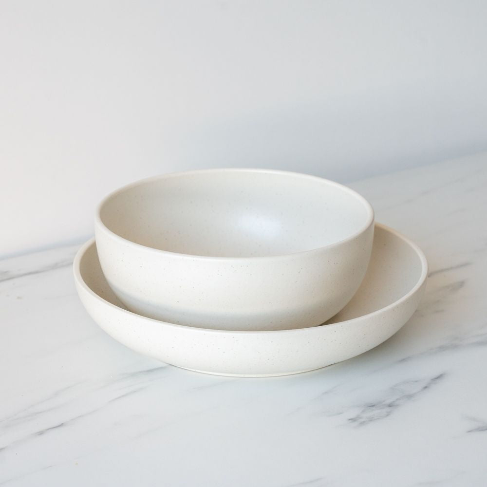 Ceramic Vanilla Serving Bowl bowl David Shaw