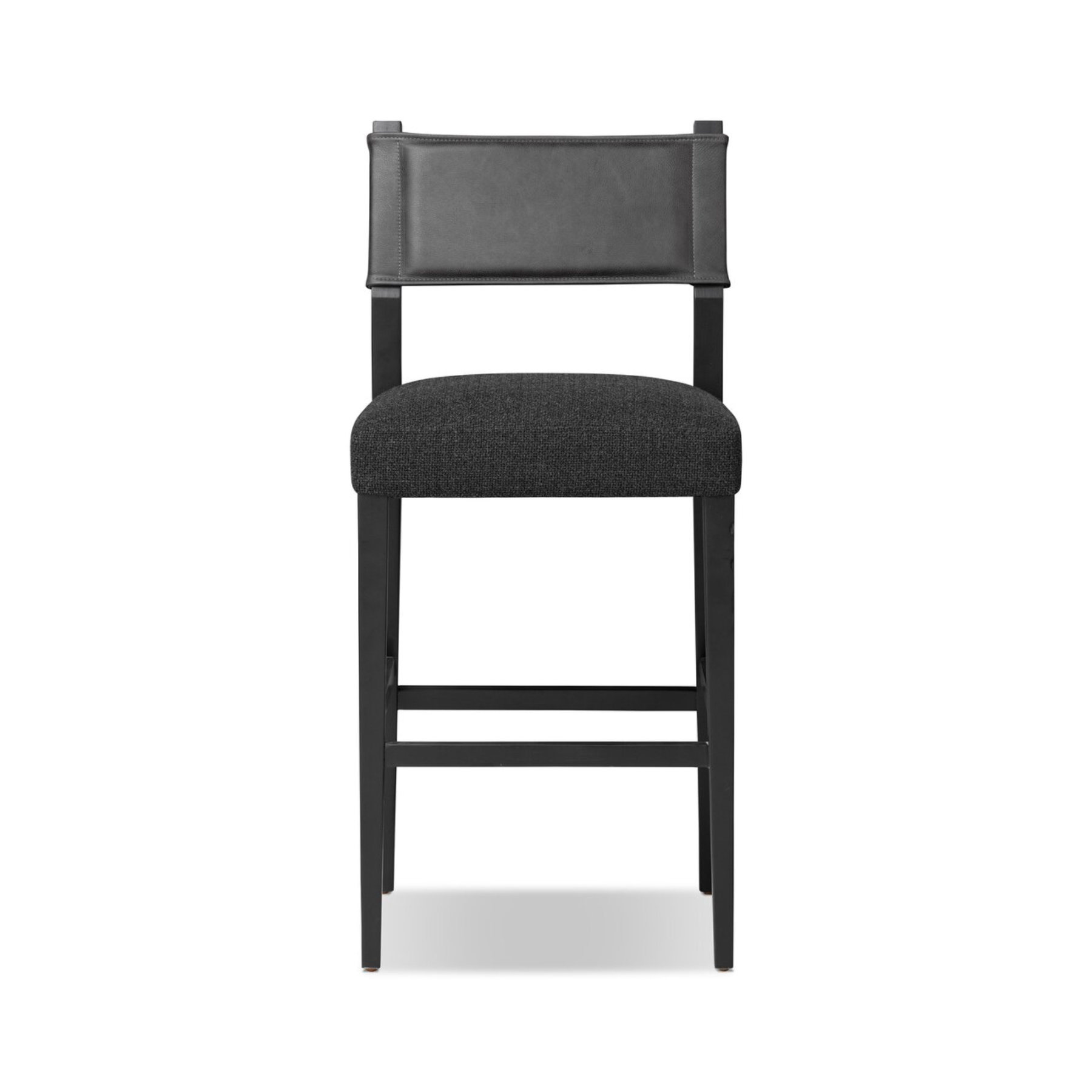 Ferris Bar Stool - Black 12 - a - FURNITURE - bar/counter stool Four Hands