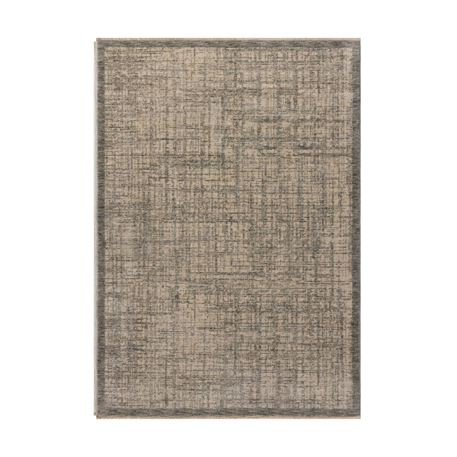 Loloi Winston Denim / Bone Rug Rugs Loloi 18" x 18" Sample