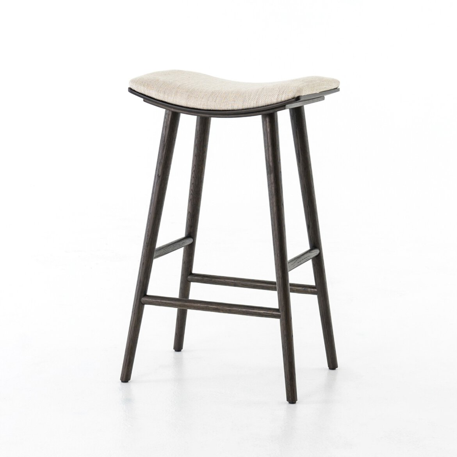 Union Saddle Bar Stool FURNITURE - bar/counter stool Four Hands