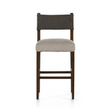 Ferris Bar Stool - Charcoal 12 - a - FURNITURE - bar/counter stool Four Hands