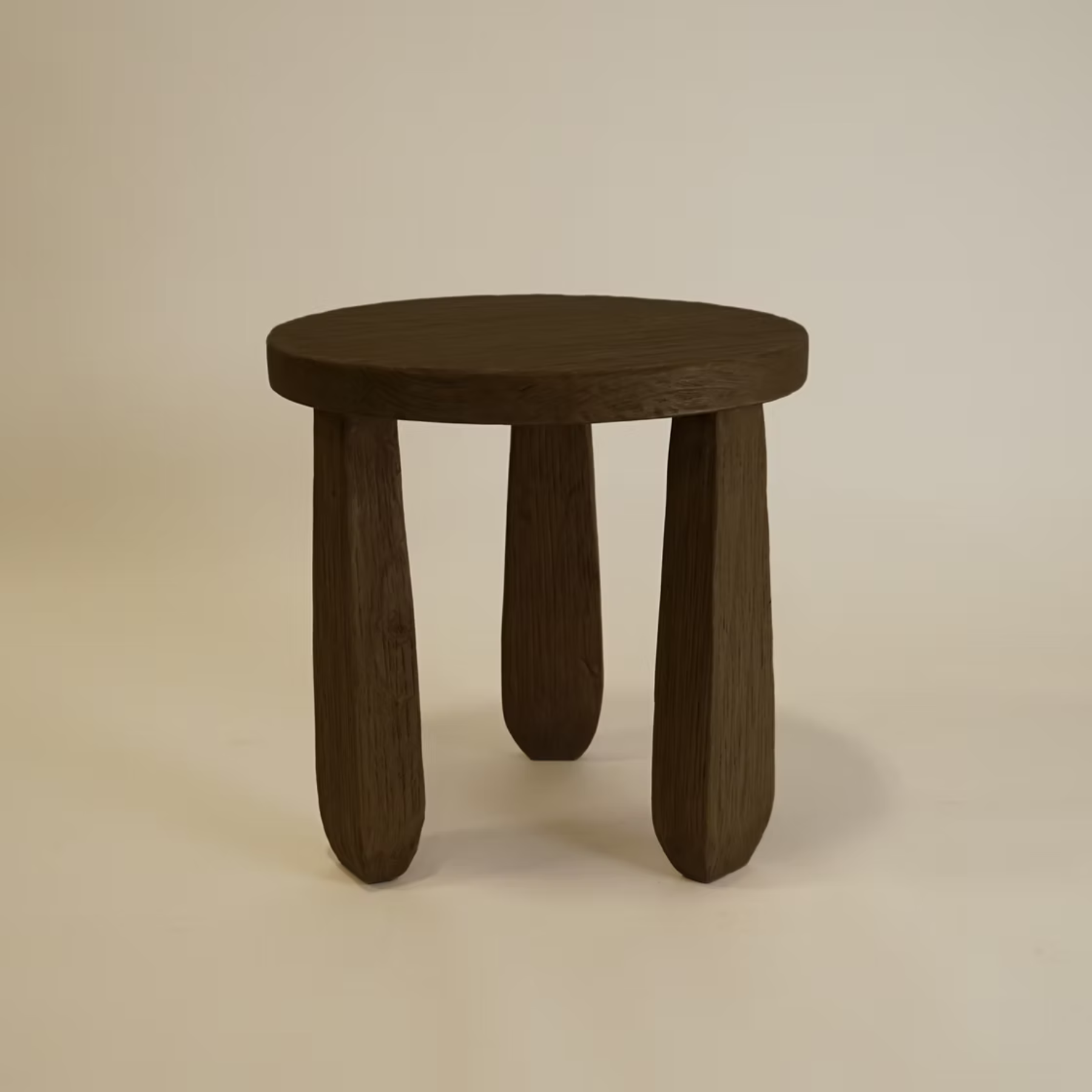 Augustus End Table, Aged Brown