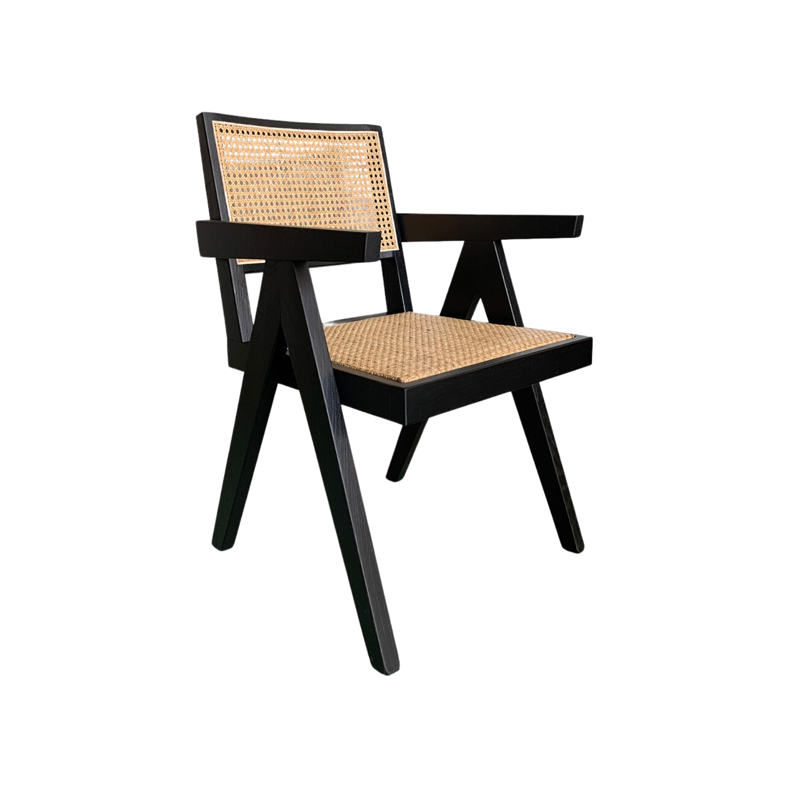 Set of Two Kashi Dining Chair, Black