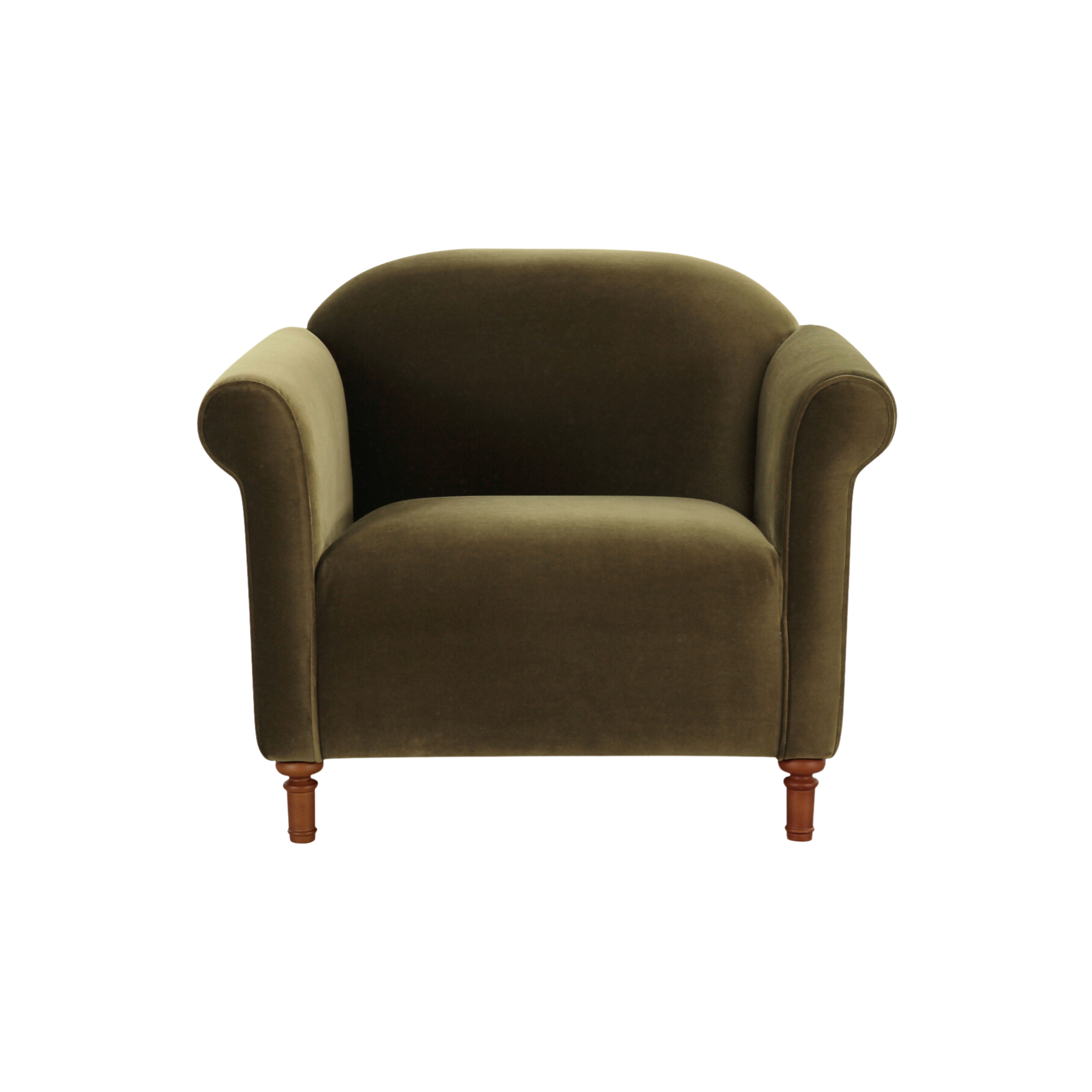 Rye Accent Chair - Mohair Green