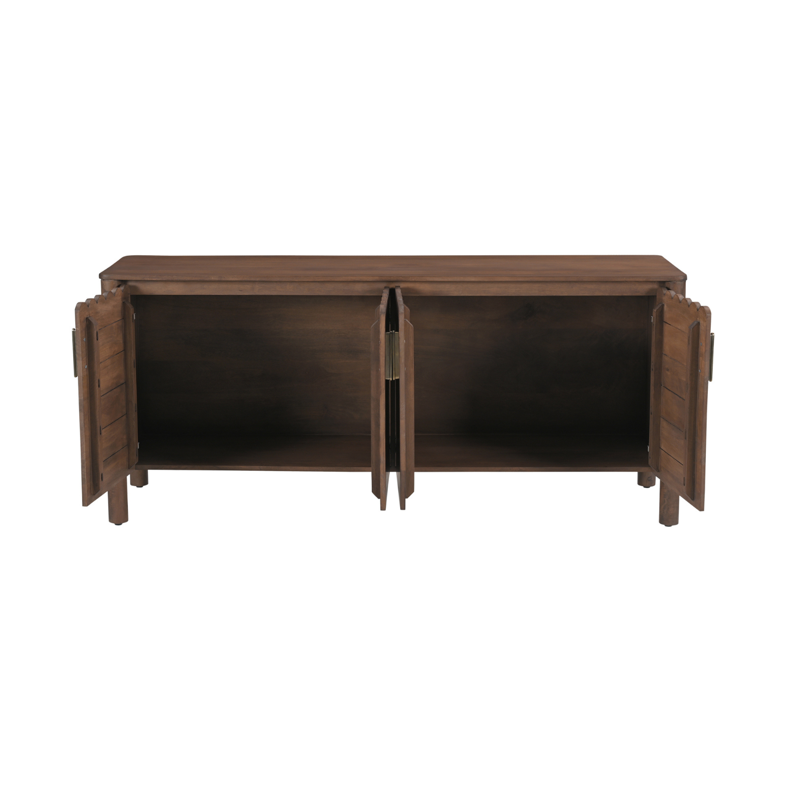 Winnie 4 Door Sideboard - Vintage Brown - Rug & Weave