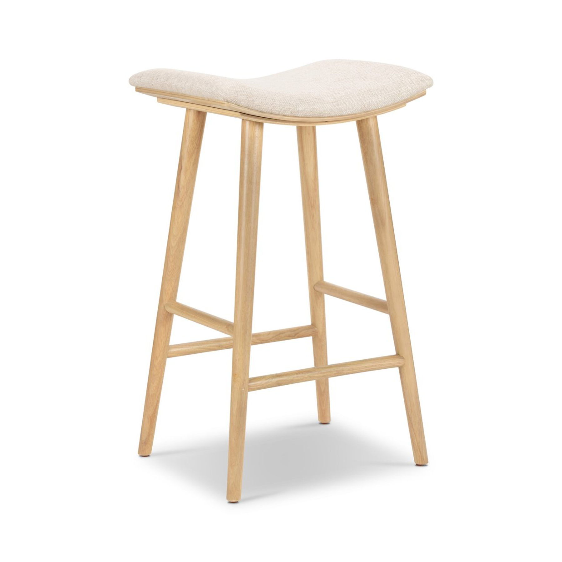 Union Saddle Bar Stool FURNITURE - bar/counter stool Four Hands