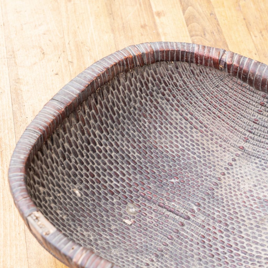 Vintage Gathering Basket - Rug & Weave