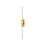 Millerton Wall Sconce LIGHTING - wall sconce Hudson Valley Lighting Aged Brass