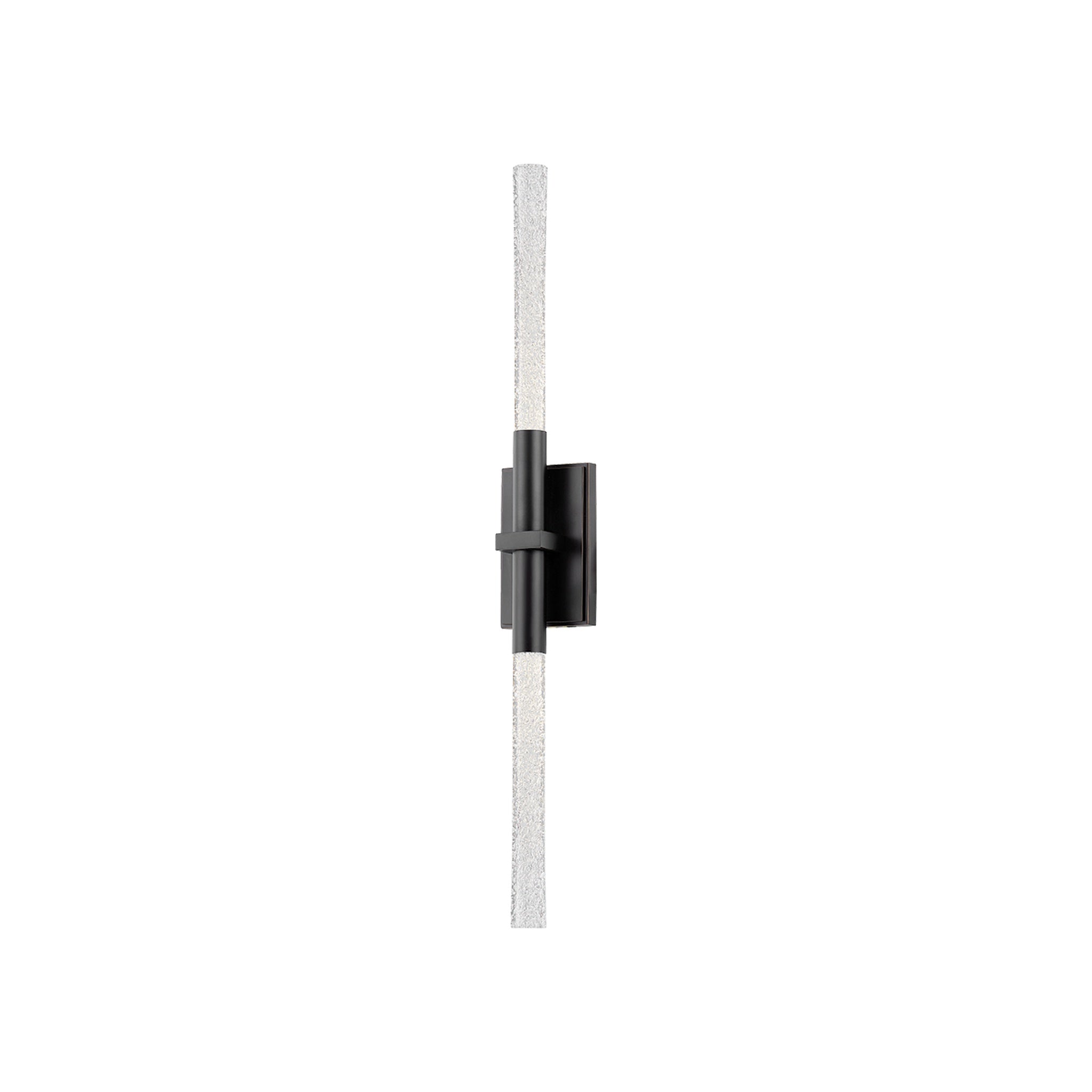 Millerton Wall Sconce, Black Brass