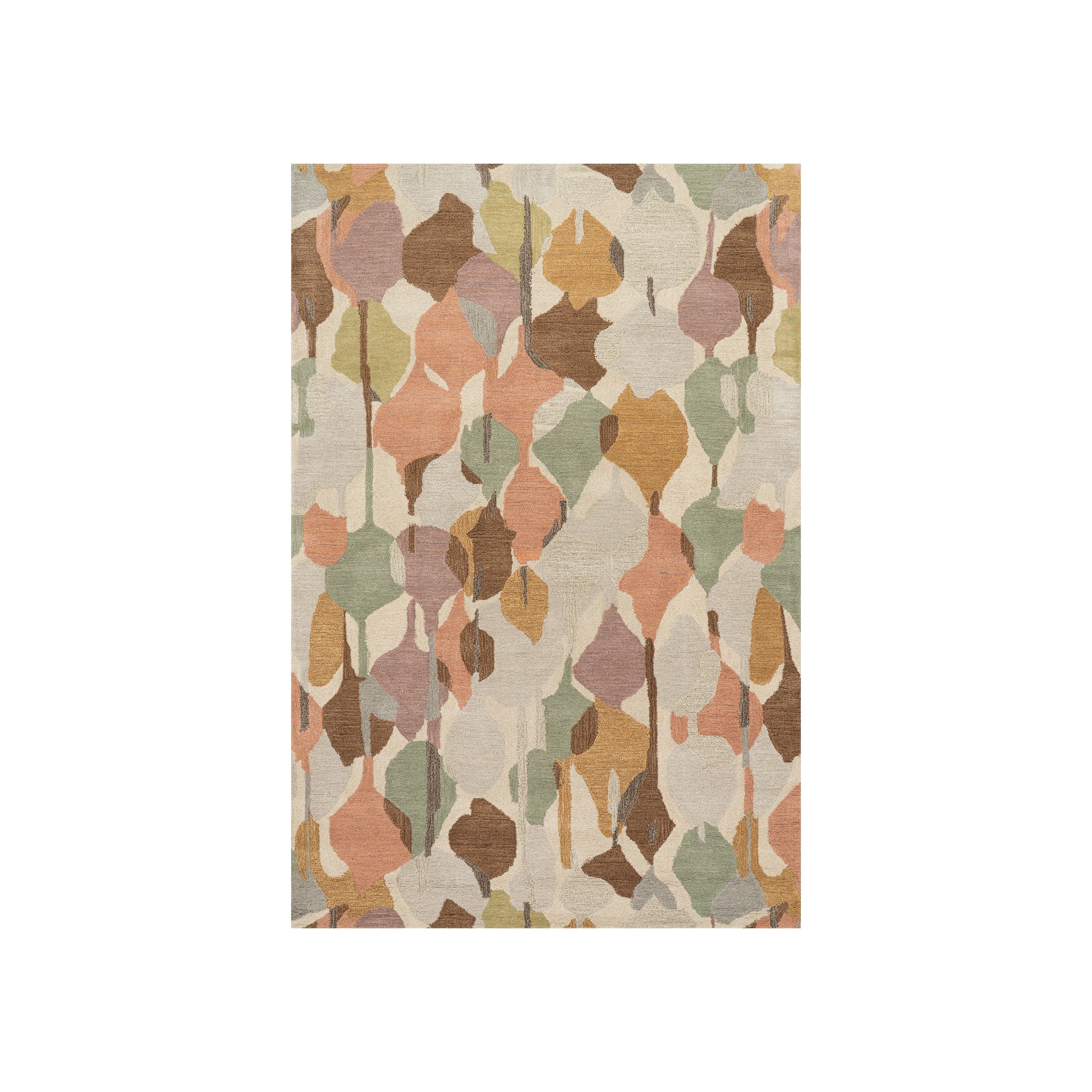 Nimbus Wool Rug, Multicolor 2' x 3'