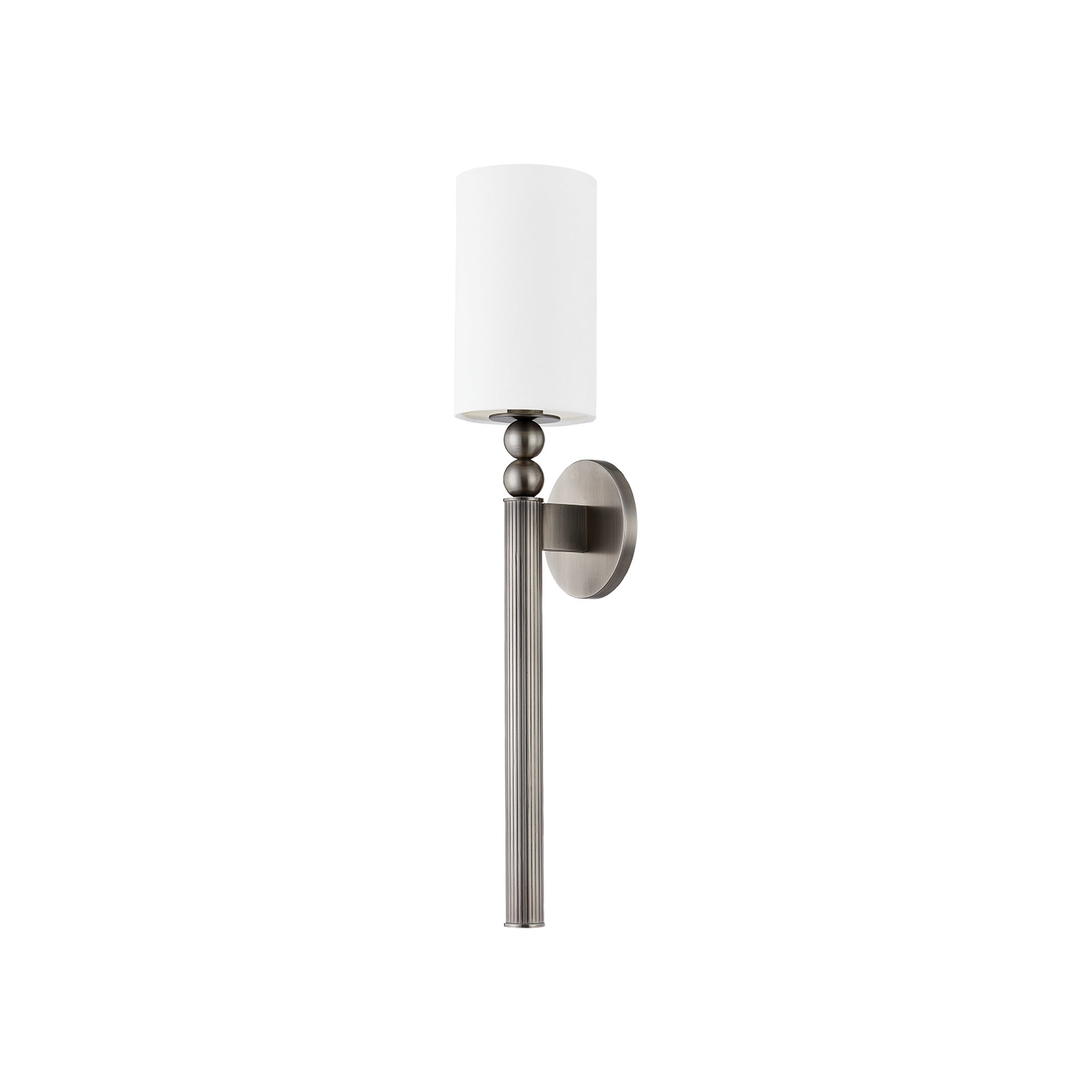 Lakeport Wall Sconce, Vintage Pewter