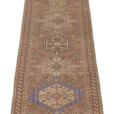 2'1" x 10'7" Vintage Turkish Antalya Runner