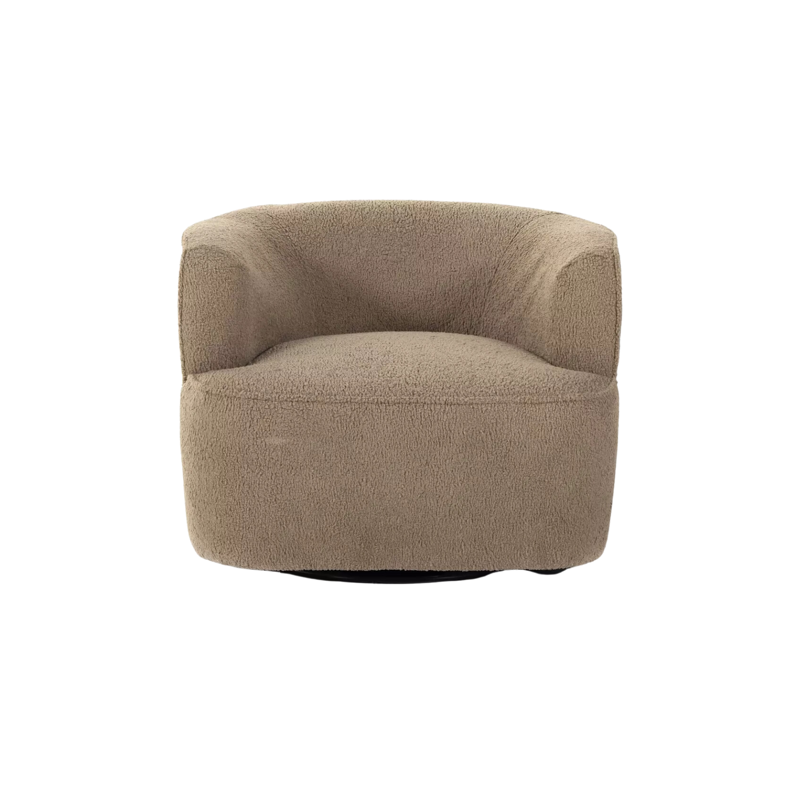 Miles Swivel Chair - Sheepskin Camel - Rug & Weave