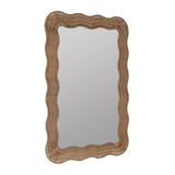 Scalloped Linden Mirror