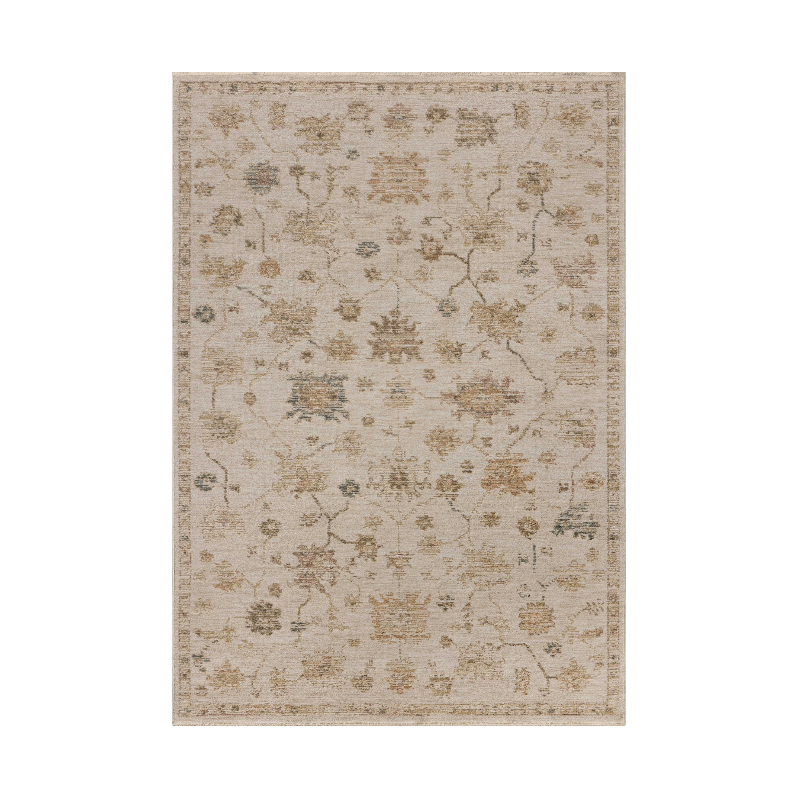 Loloi Willa Bone / Multi Rug Rugs Loloi 18" x 18" sample