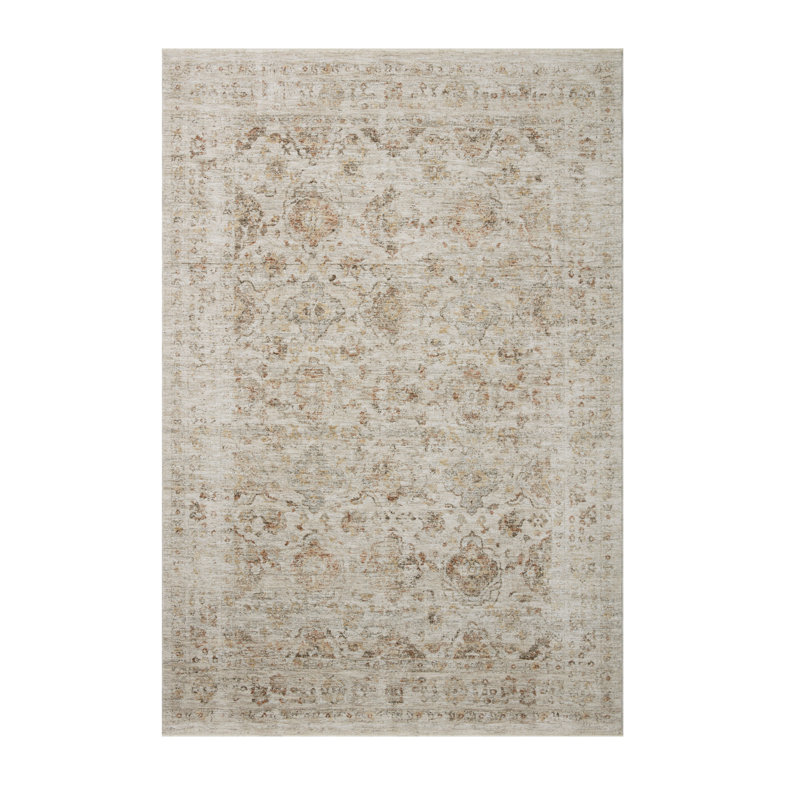 Loloi Honora Beige / Spice Rug