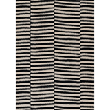 Xavier Black Lines Rug