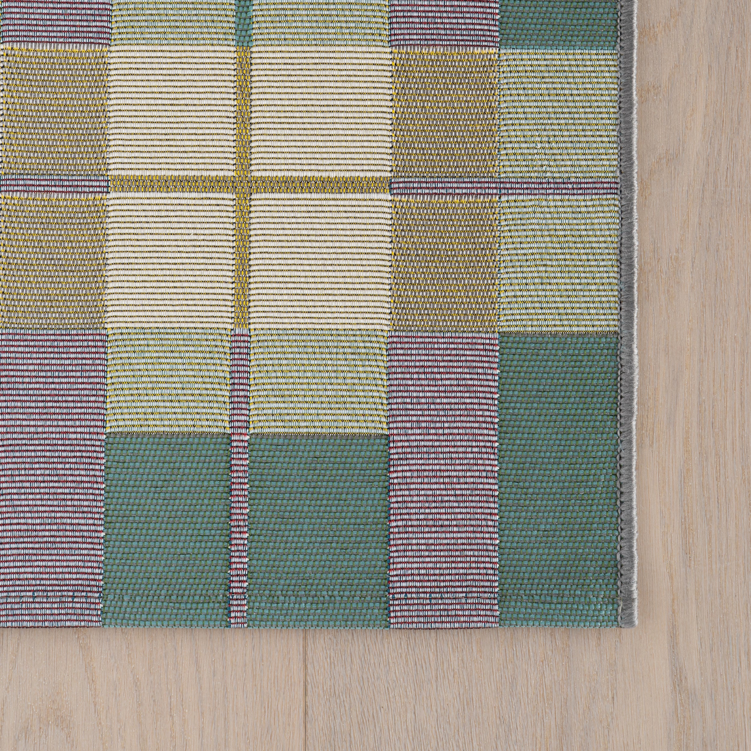 Sundara Modern Plaid Indoor/Outdoor Rug RUGS - synthetic Dash & Albert