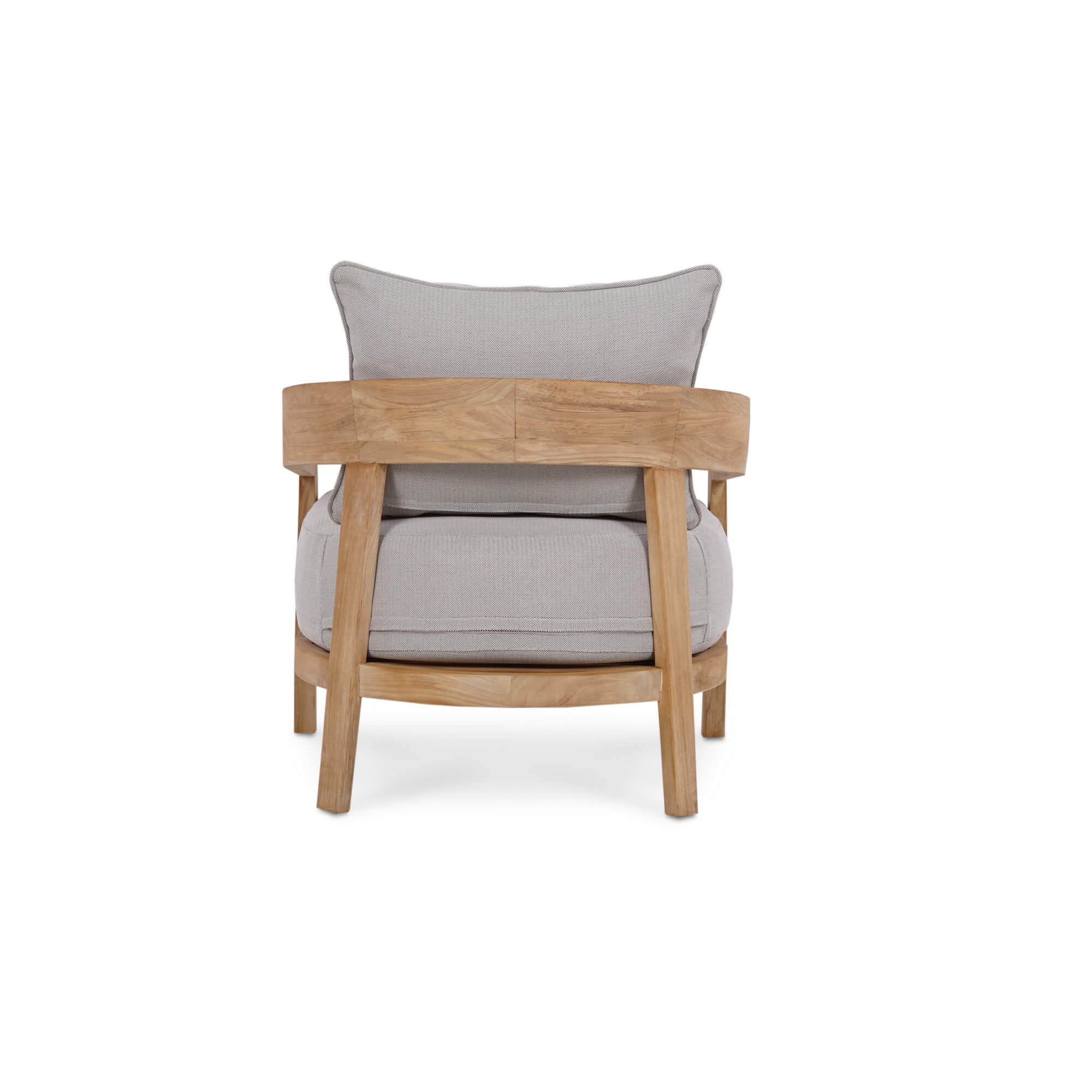 Ralyn Outdoor Teak Single Seater Furniture - outdoor chairs Bramble