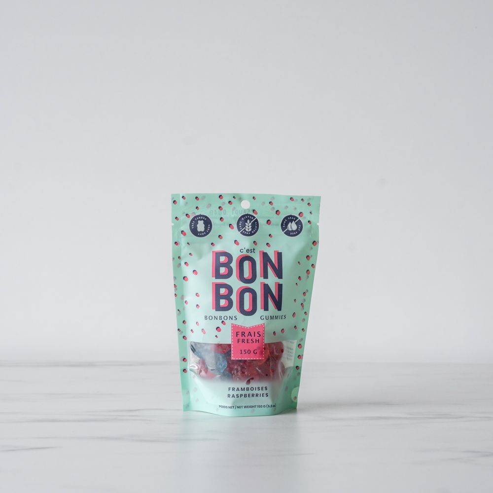 Bon Bon Gummy Candies - Raspberries MIx -Rug & Weave