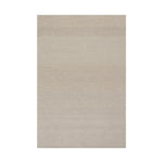 Nate Berkus Hollis Solid Wool Cozy Area Rug RUGS - wool Dash & Albert Ivory 4' x 5'