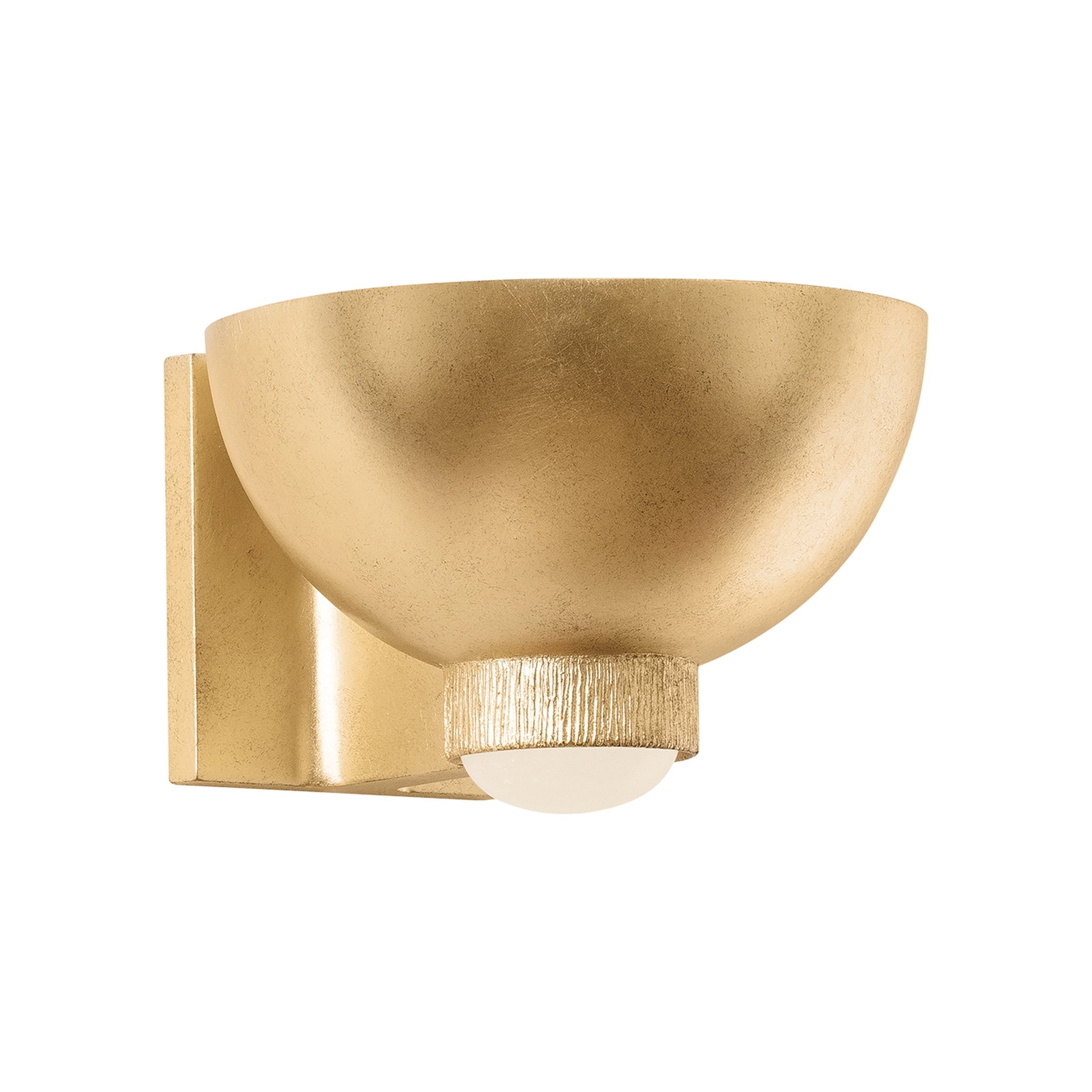 Fairview Wall Sconce, Vintage Gold Leaf