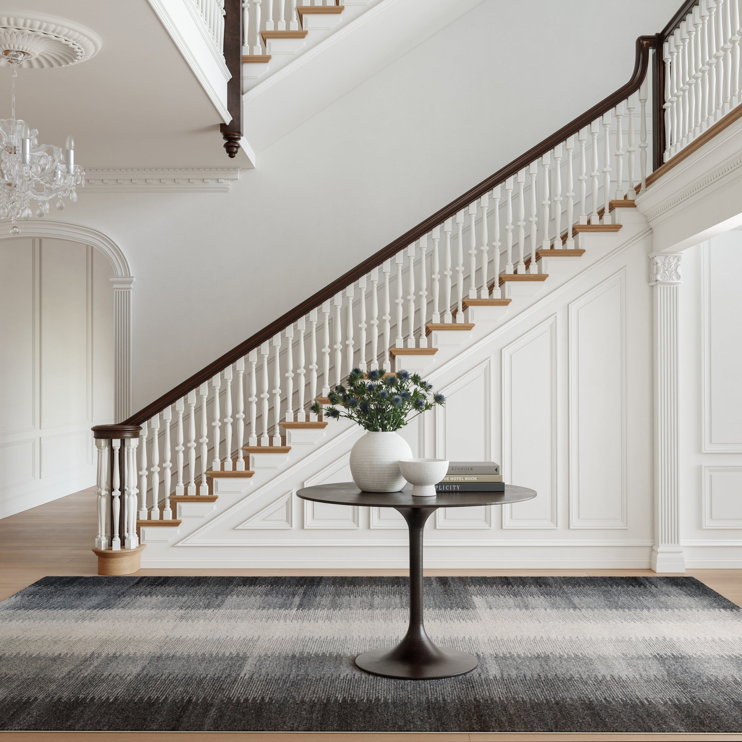 Ronan Ikat Machine Washable Rug