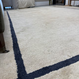 FLOOR MODEL - Nate Berkus Serge Bordered Wool Cozy Area Rug - 8'6" x 11'6" RUGS - floor model Dash & Albert