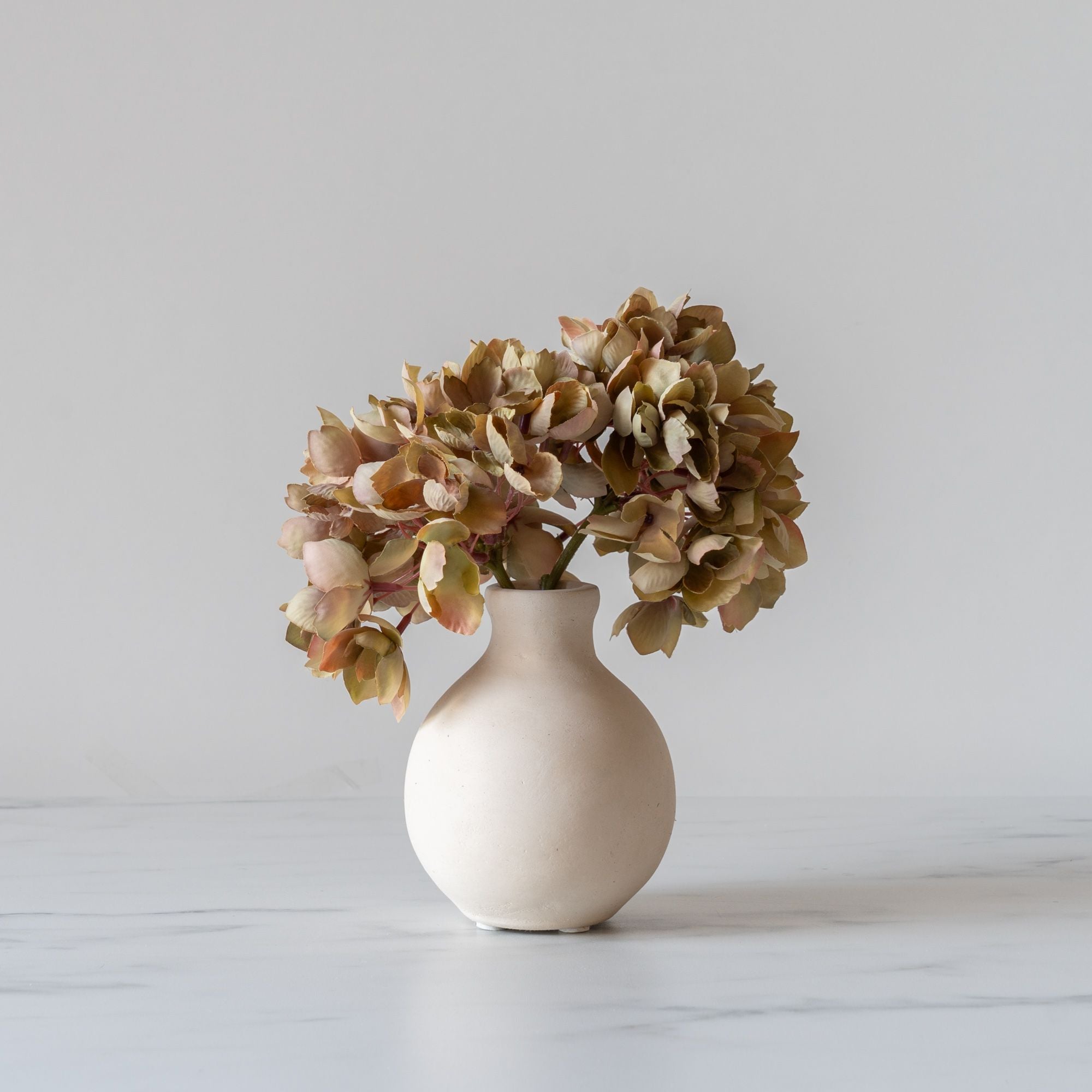 Round Paper Mache Bud Vase - Rug & Weave