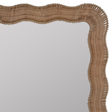 Scalloped Linden Mirror