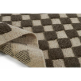 Willa Charcoal Checkerboard Rug