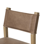 Ferris Counter Stool - Brown Leather 12 - a - FURNITURE - bar/counter stool Four Hands
