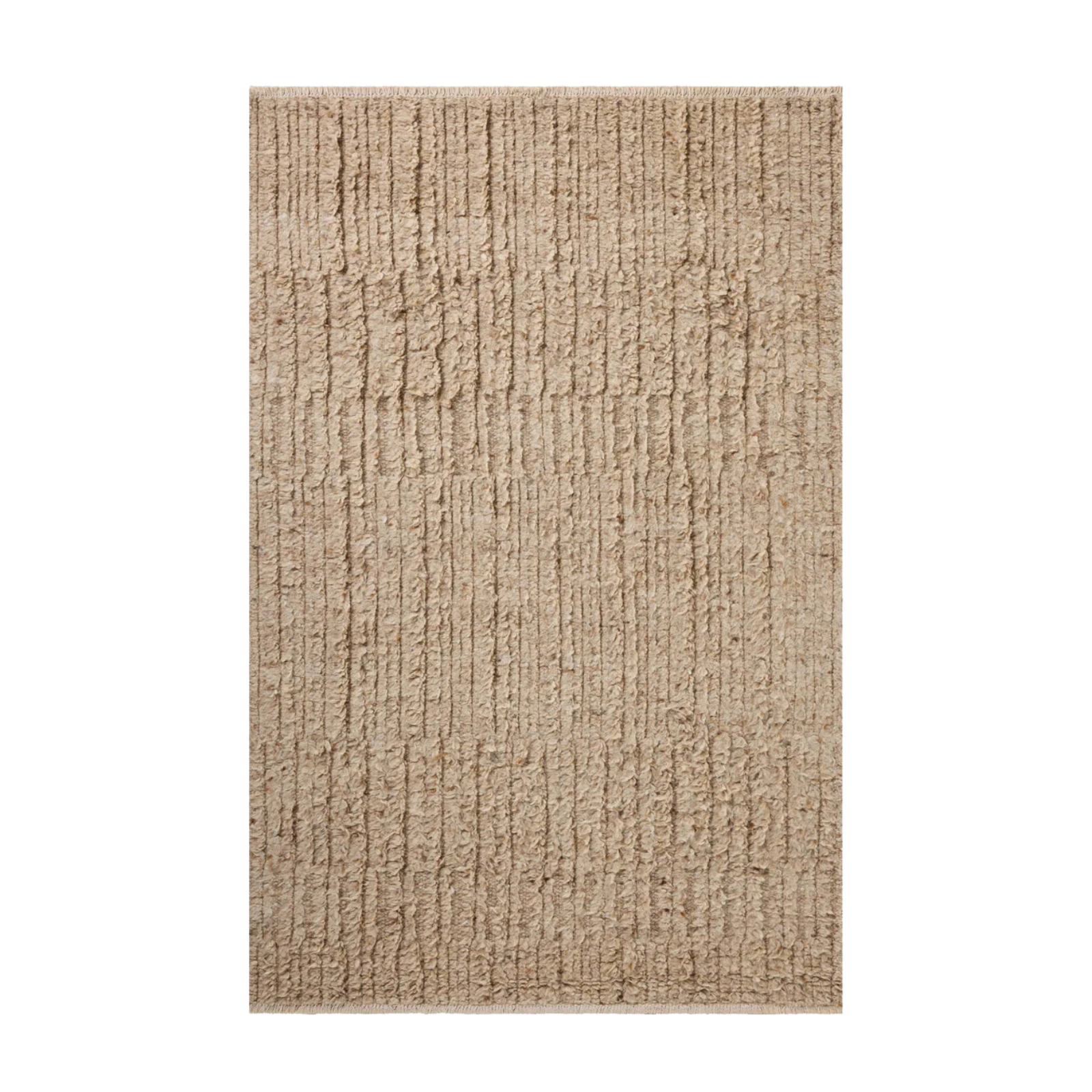 Brigette Romanek x Loloi Dana Sand Rug 1- RUGS - wool Loloi 2' x 3'