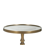 Ronald Brass Side Table 4 - c - FURNITURE - accent table - metal Renwil