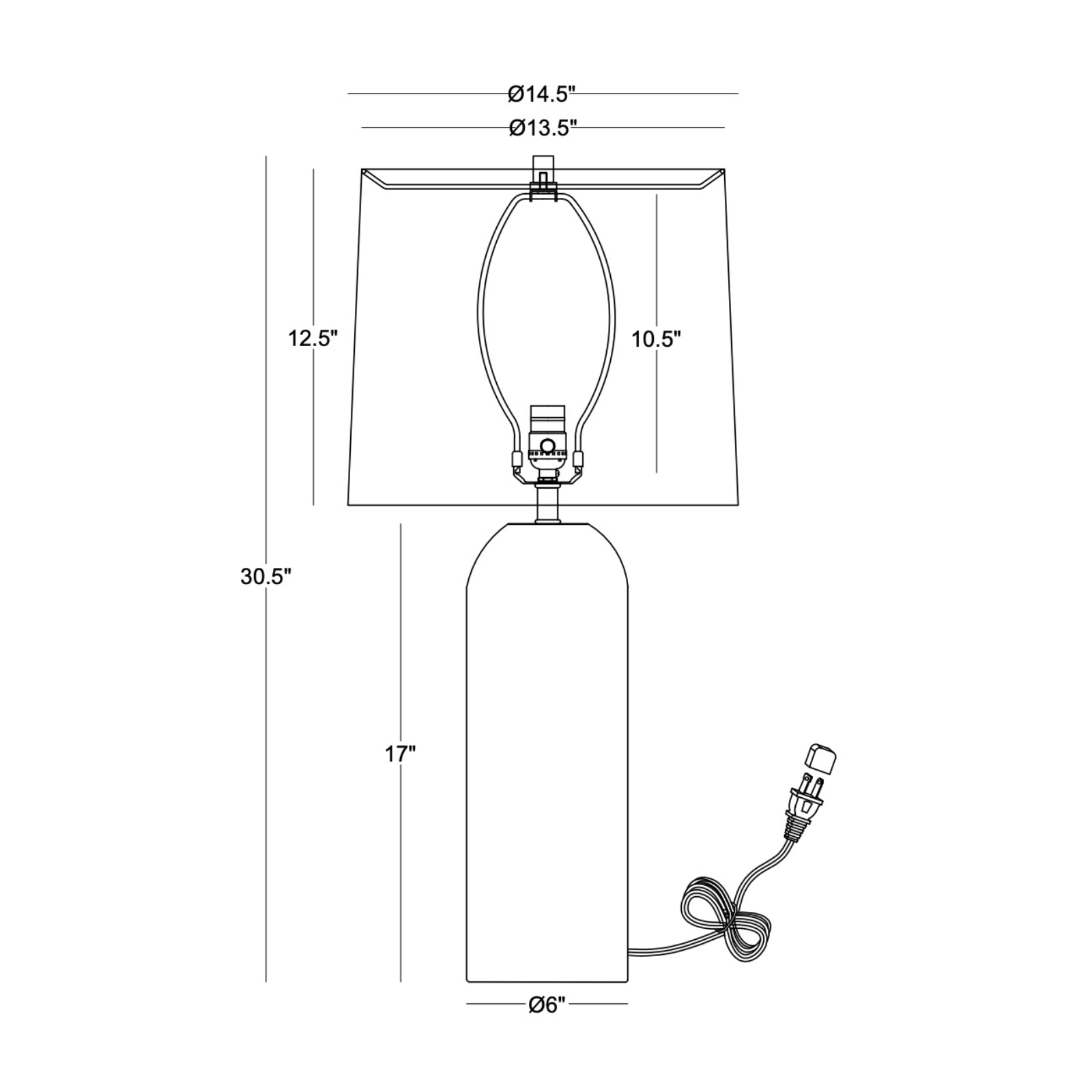 Mable Table Lamp - Rug & Weave