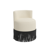 Clover Fringe Vanity Chair