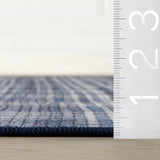 Denim Plaid Machine Washable Rug RUGS - synthetic Dash & Albert