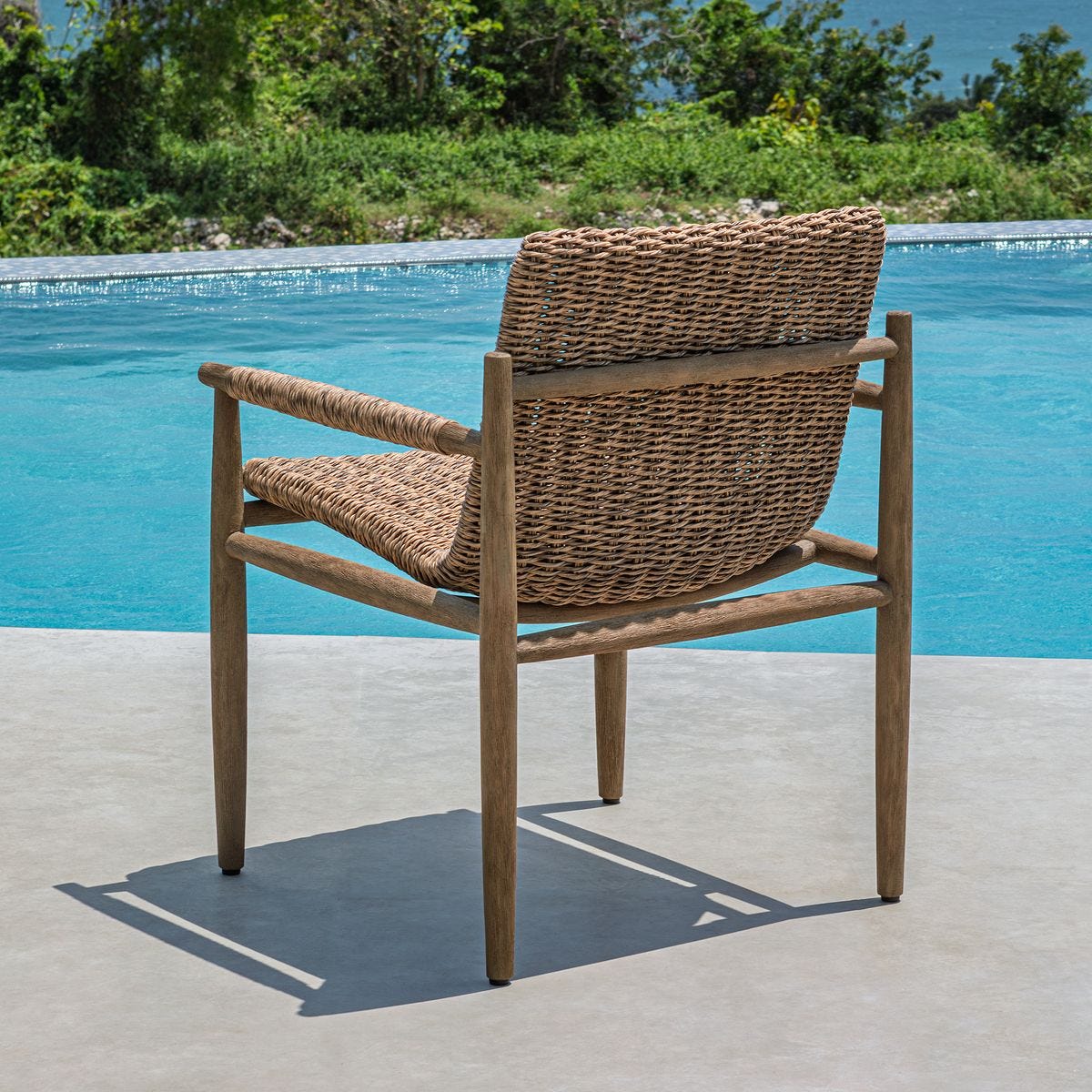 Suma Outdoor Dining Chair FURNITURE - outdoor dining chair Uttermost