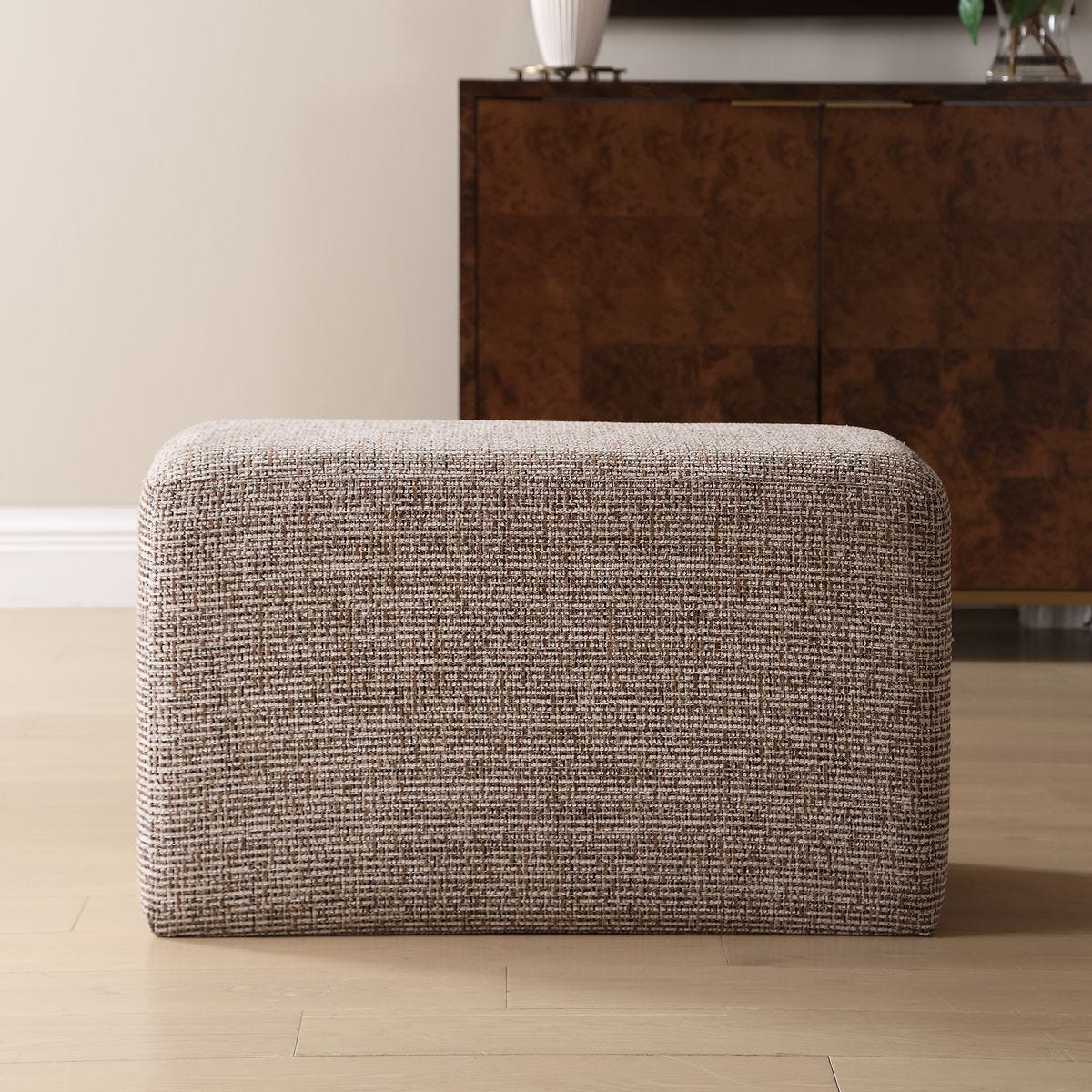 Kelsey Ottoman FURNITURE - ottoman Uttermost