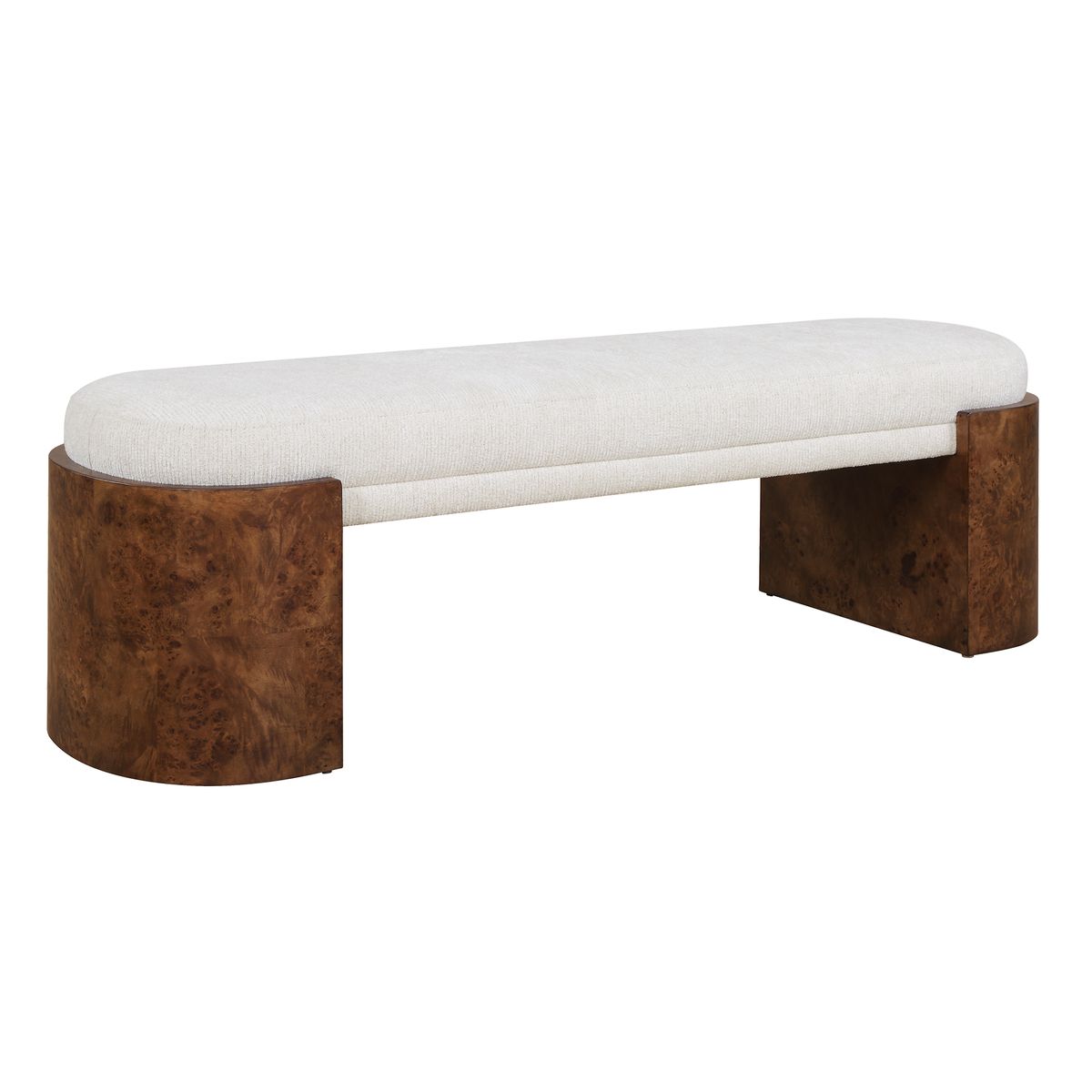 Thora Bench FURNITURE - benches Uttermost