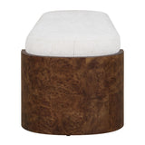 Thora Bench FURNITURE - benches Uttermost