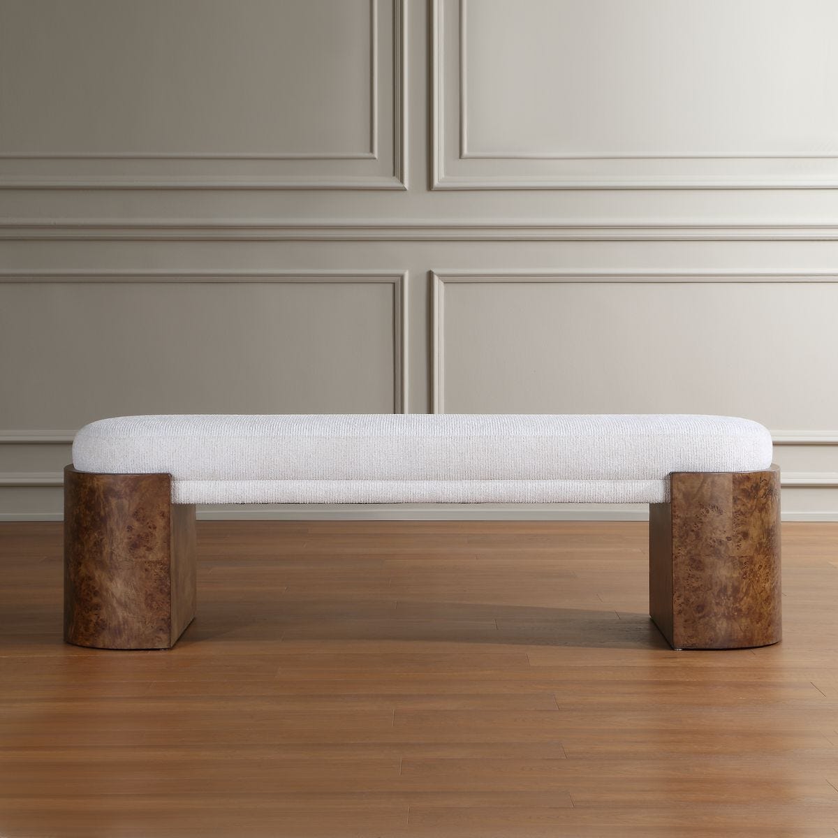 Thora Bench FURNITURE - benches Uttermost
