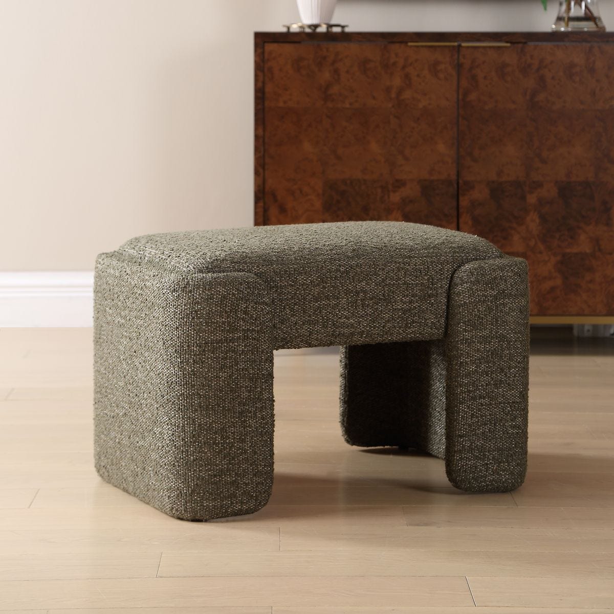 Anga Bench FURNITURE - benches Uttermost