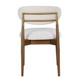 Maxie Armless Dining Chair - Set of 2 10 - a - FURNITURE - dining chair Uttermost