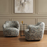 Anselle Swivel Chair FURNITURE - lounge chair Uttermost