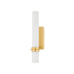 Groveland Station Wall Sconce LIGHTING - wall sconce Hudson Valley Lighting Aged Brass Small