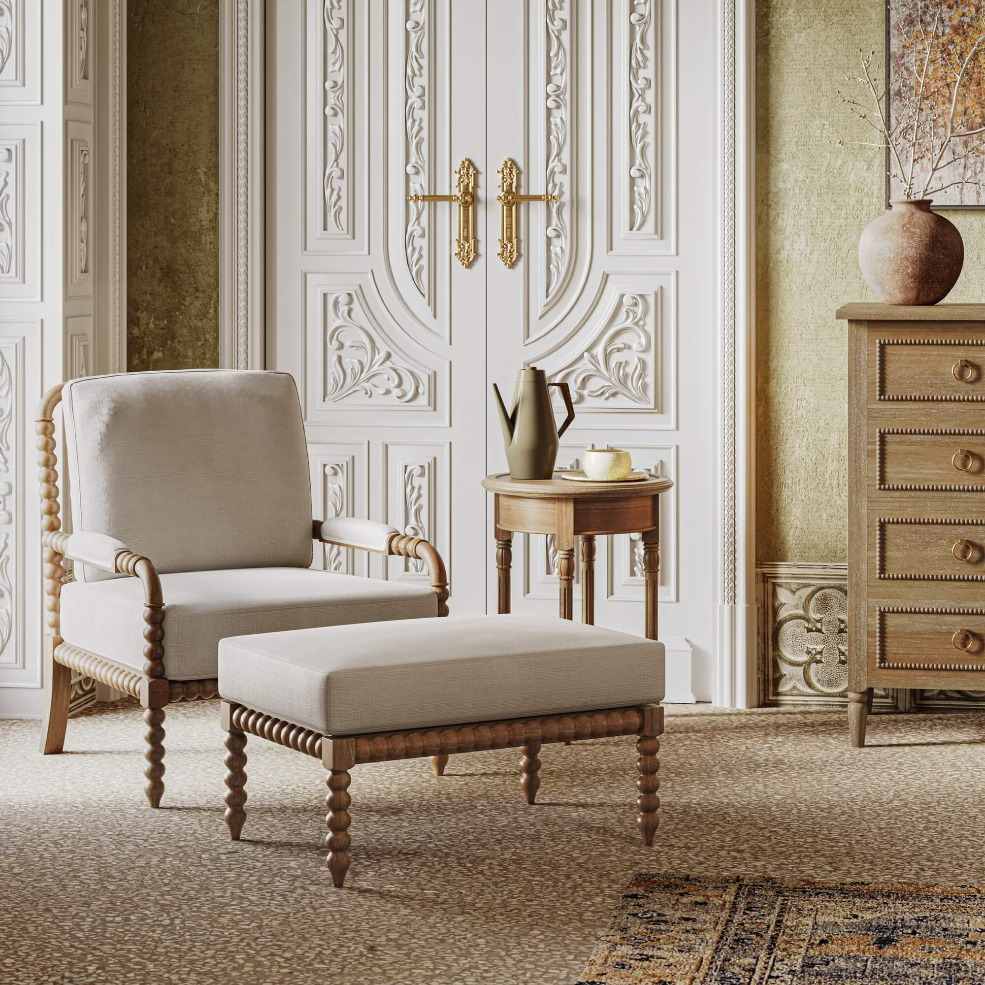 IN STORE - Monterey Side Table FURNITURE - in store Bramble