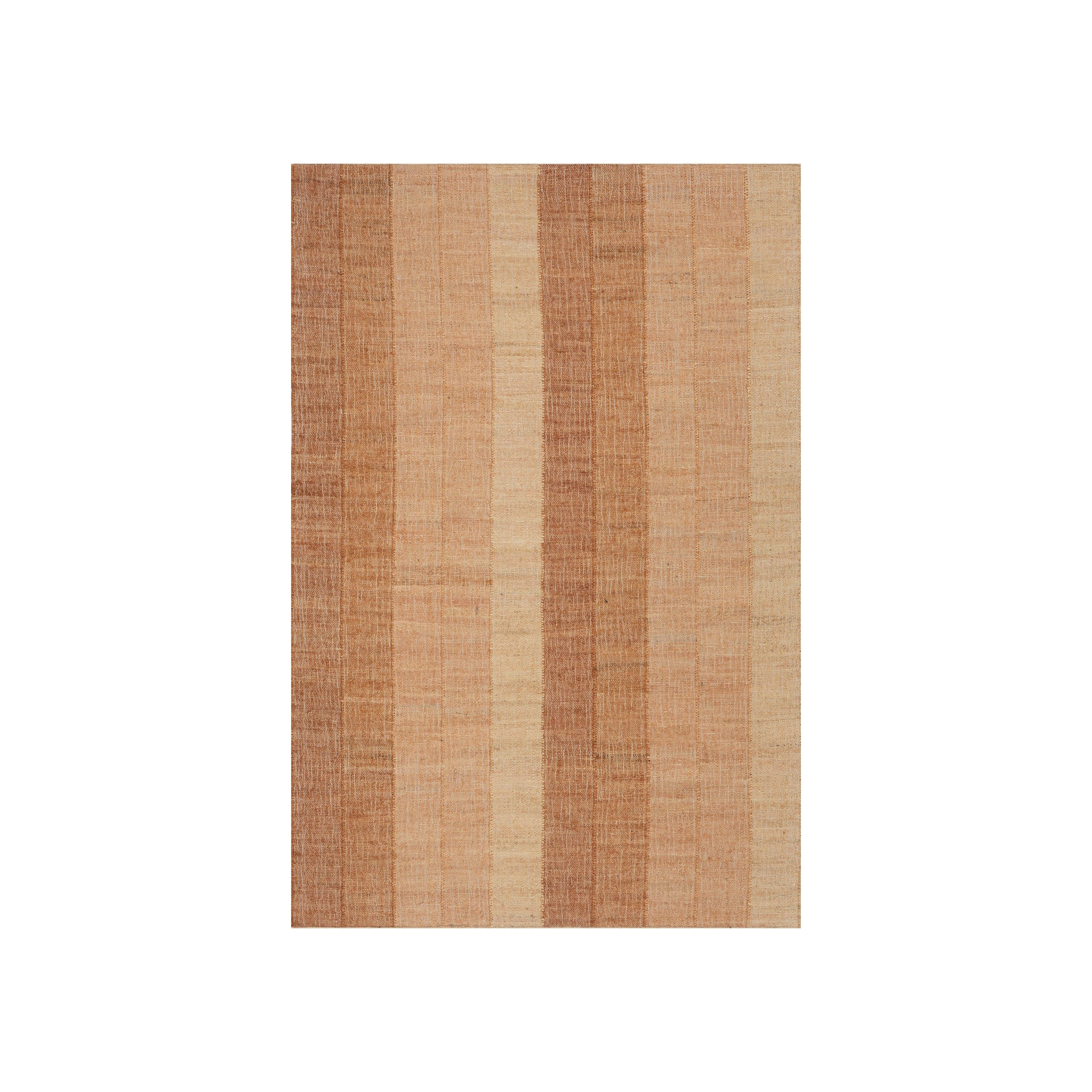 Tayo Modern Striped Indoor Rug, Orange 2' x 3'