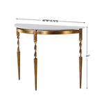 Inez Console Table FURNITURE - console tables Uttermost