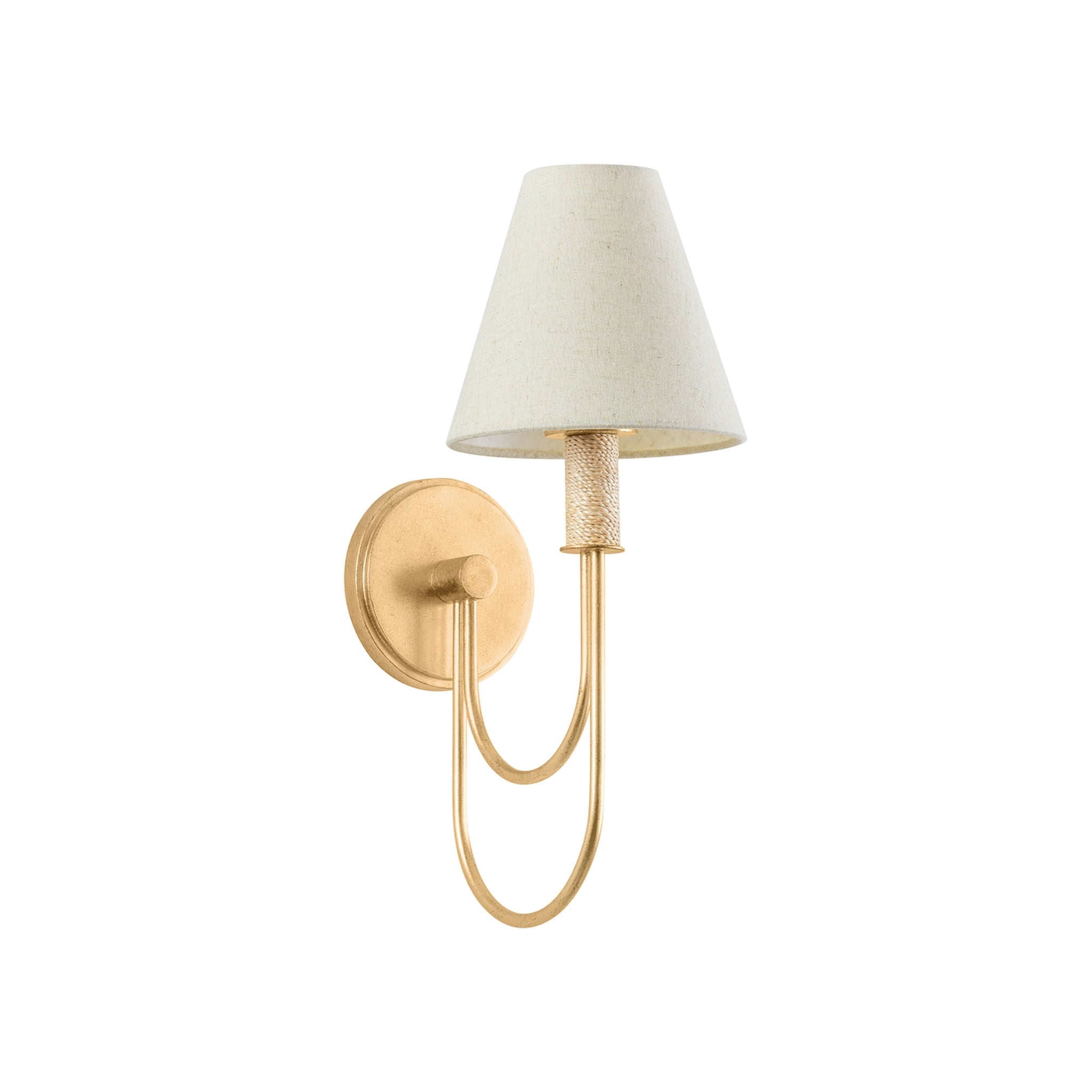 Warrensburg Wall Sconce, Vintage Gold Leaf